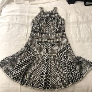 Parker Black Beaded Cocktail Dress